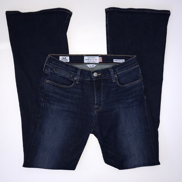 lucky brand white oak cone denim